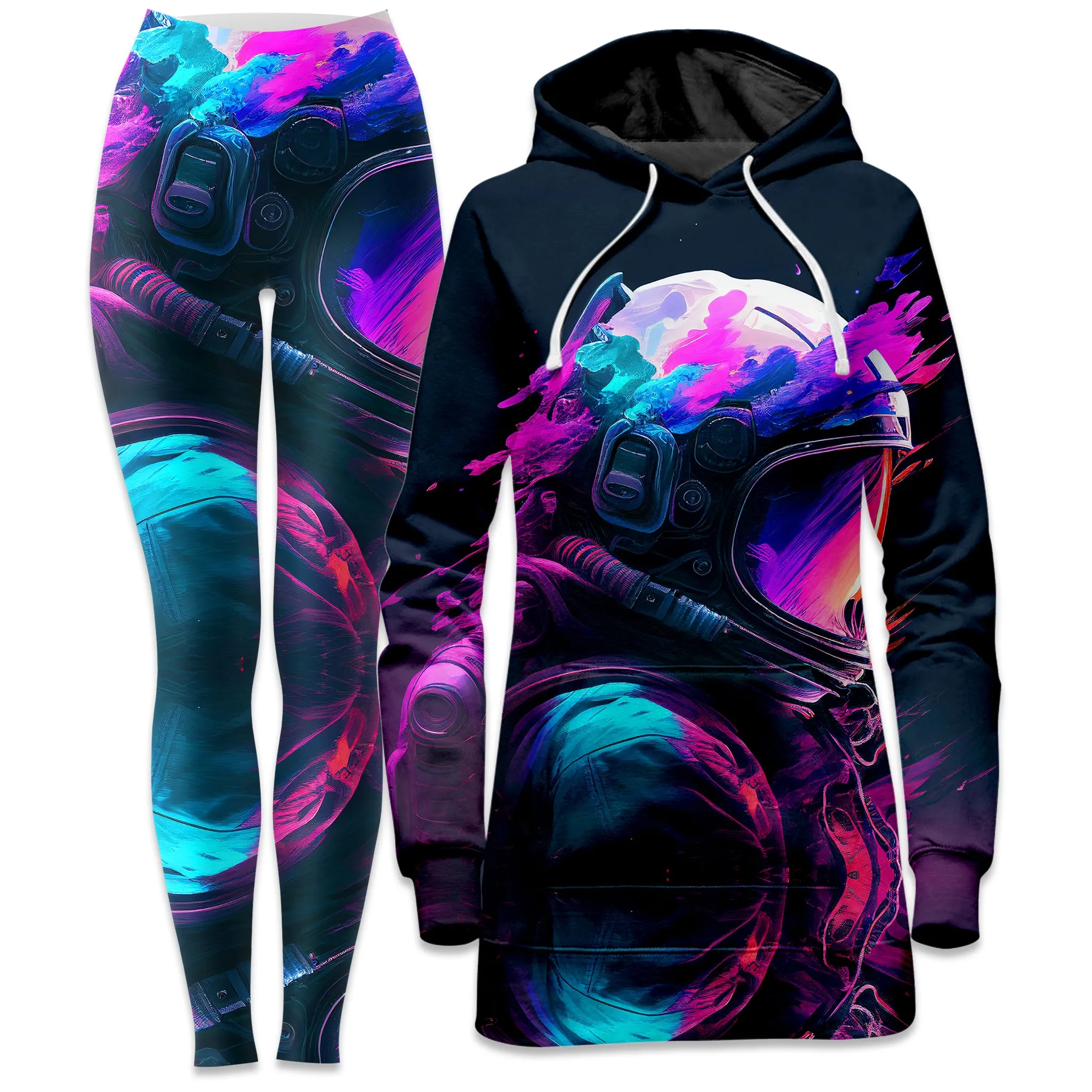Lightyears Away Hoodie Dress and Leggings Combo sold by iEDM