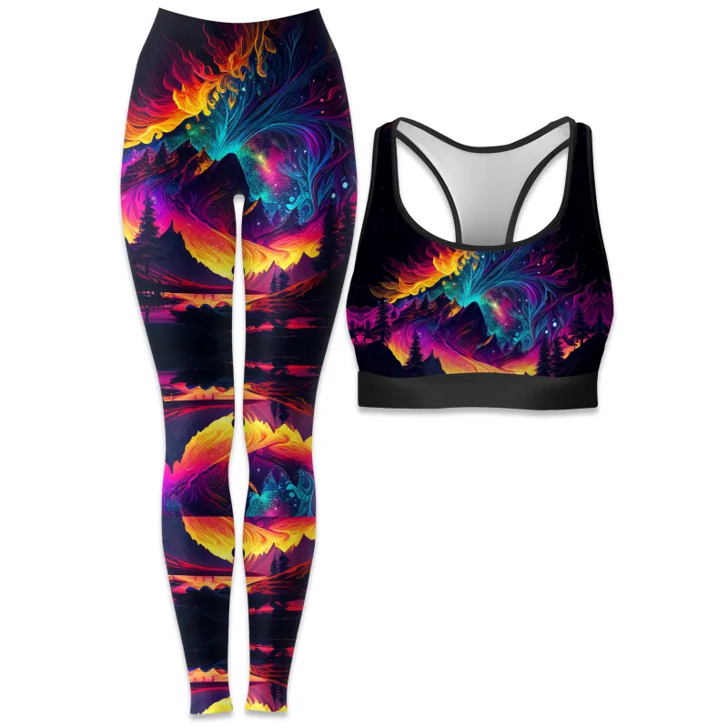 Tundra Rave Bra and Leggings Combo sold by iEDM