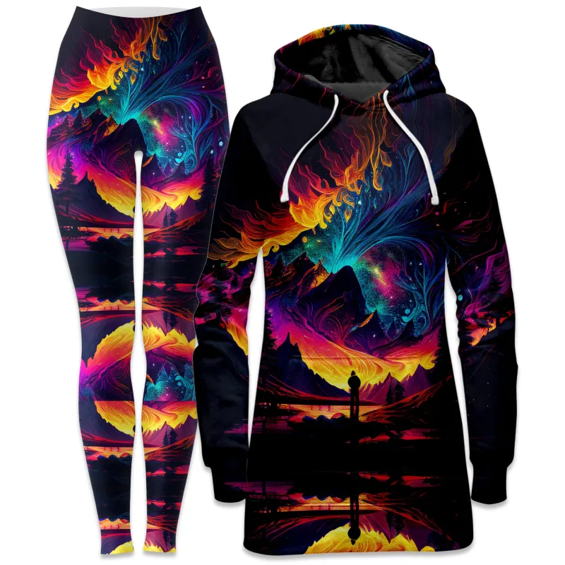 Tundra Hoodie Dress and Leggings Combo sold by iEDM