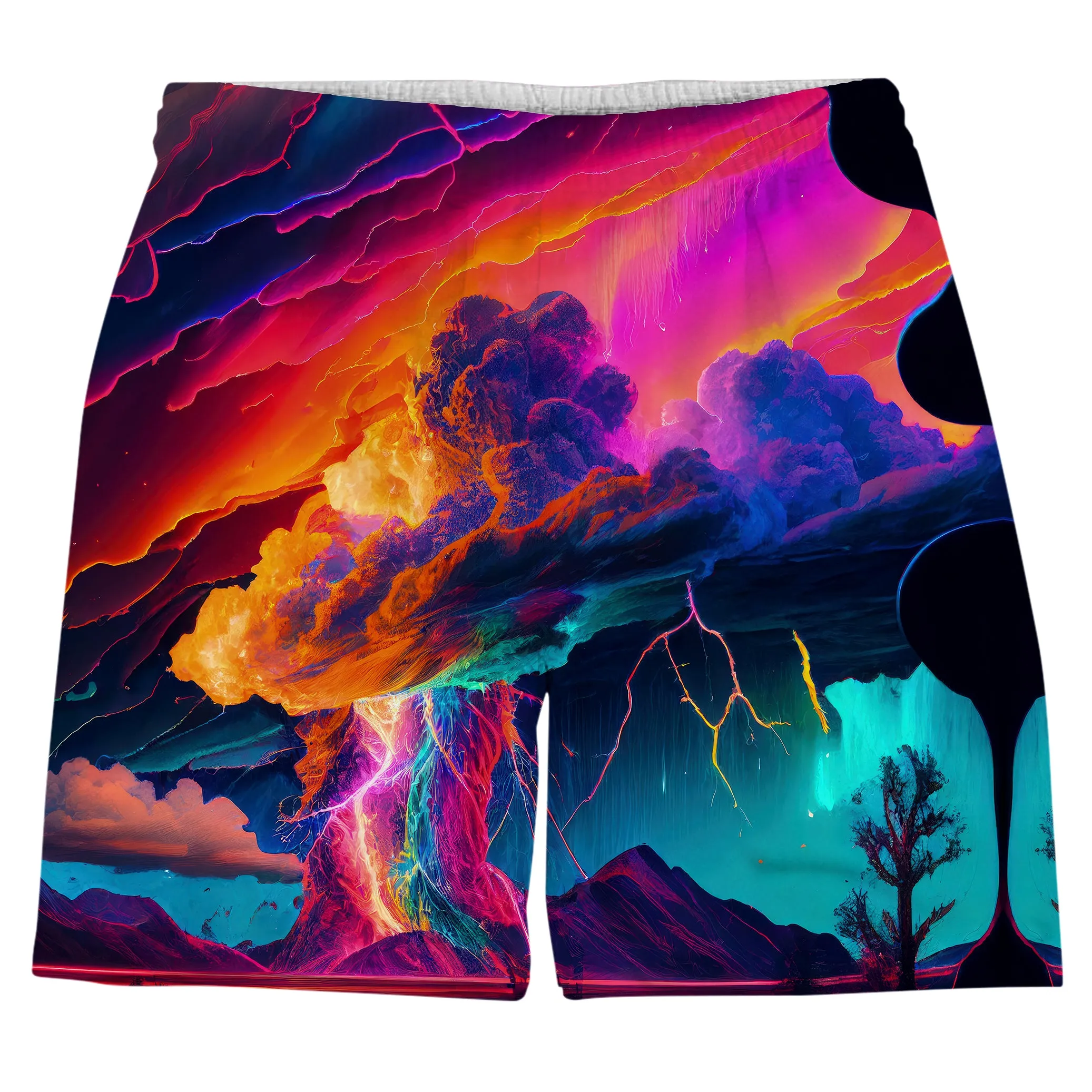 Rainbow Storm Men's Tank and Shorts Combo sold by iEDM product image thumbnail 3