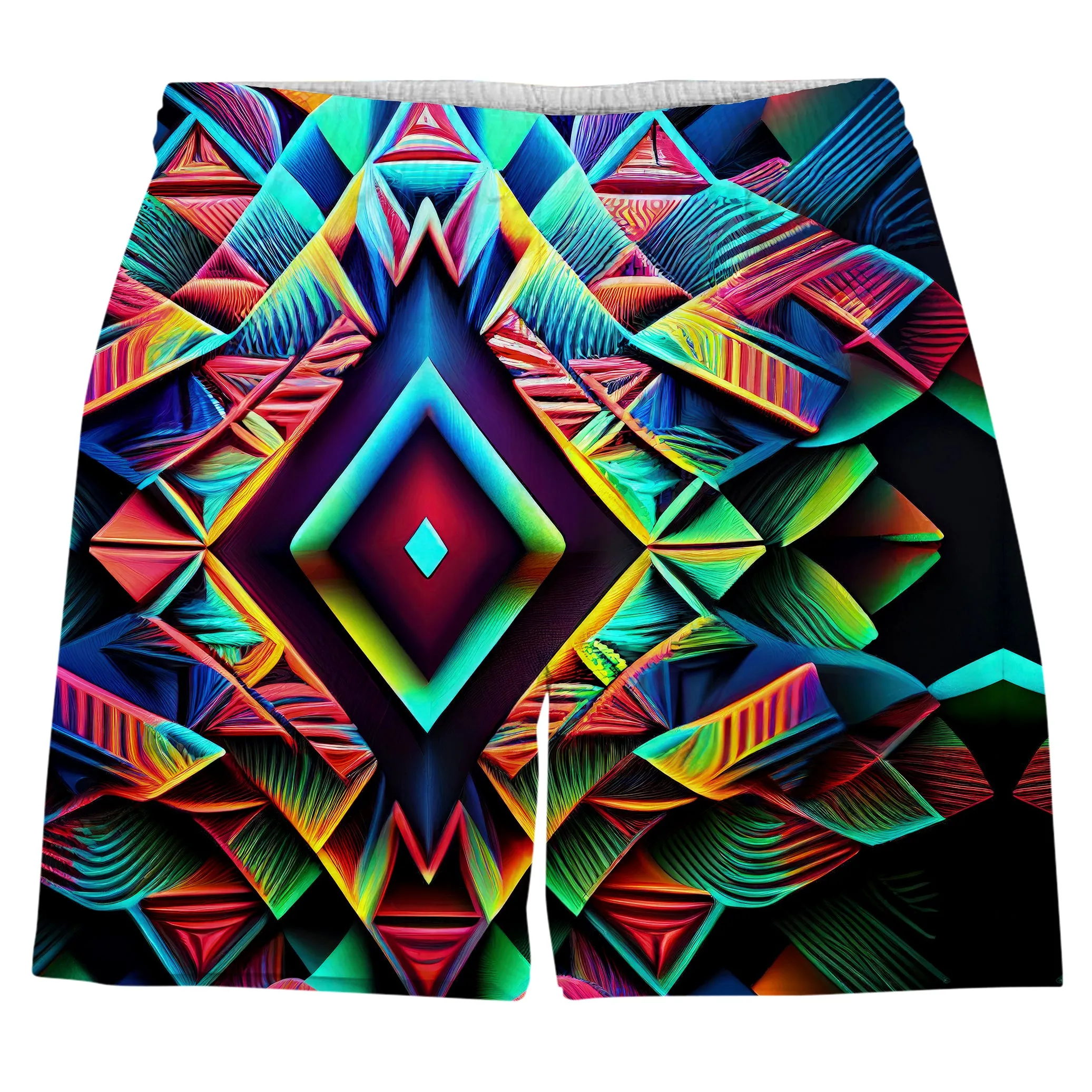 Psychedelic Tribal Men's Tank and Shorts Combo sold by iEDM product image thumbnail 3