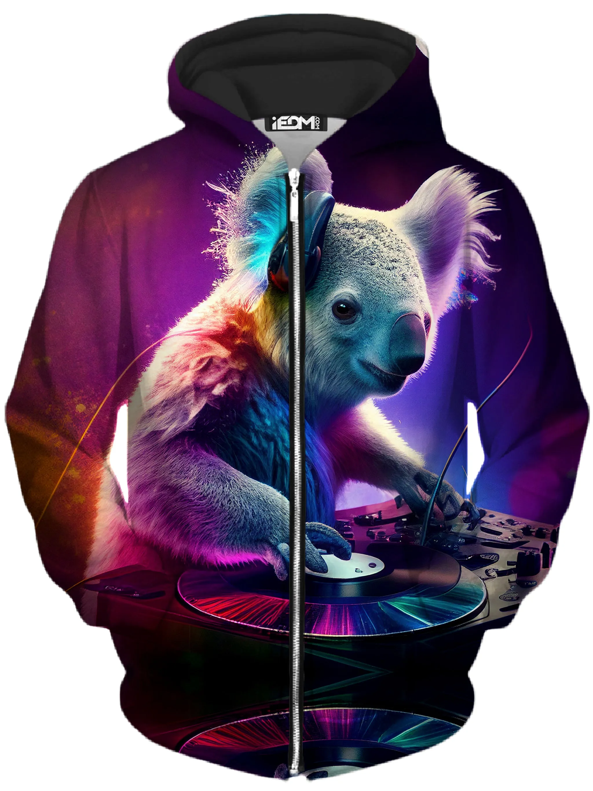 Koala Beats Zip-Up Hoodie and Leggings Combo sold by iEDM product image thumbnail 2