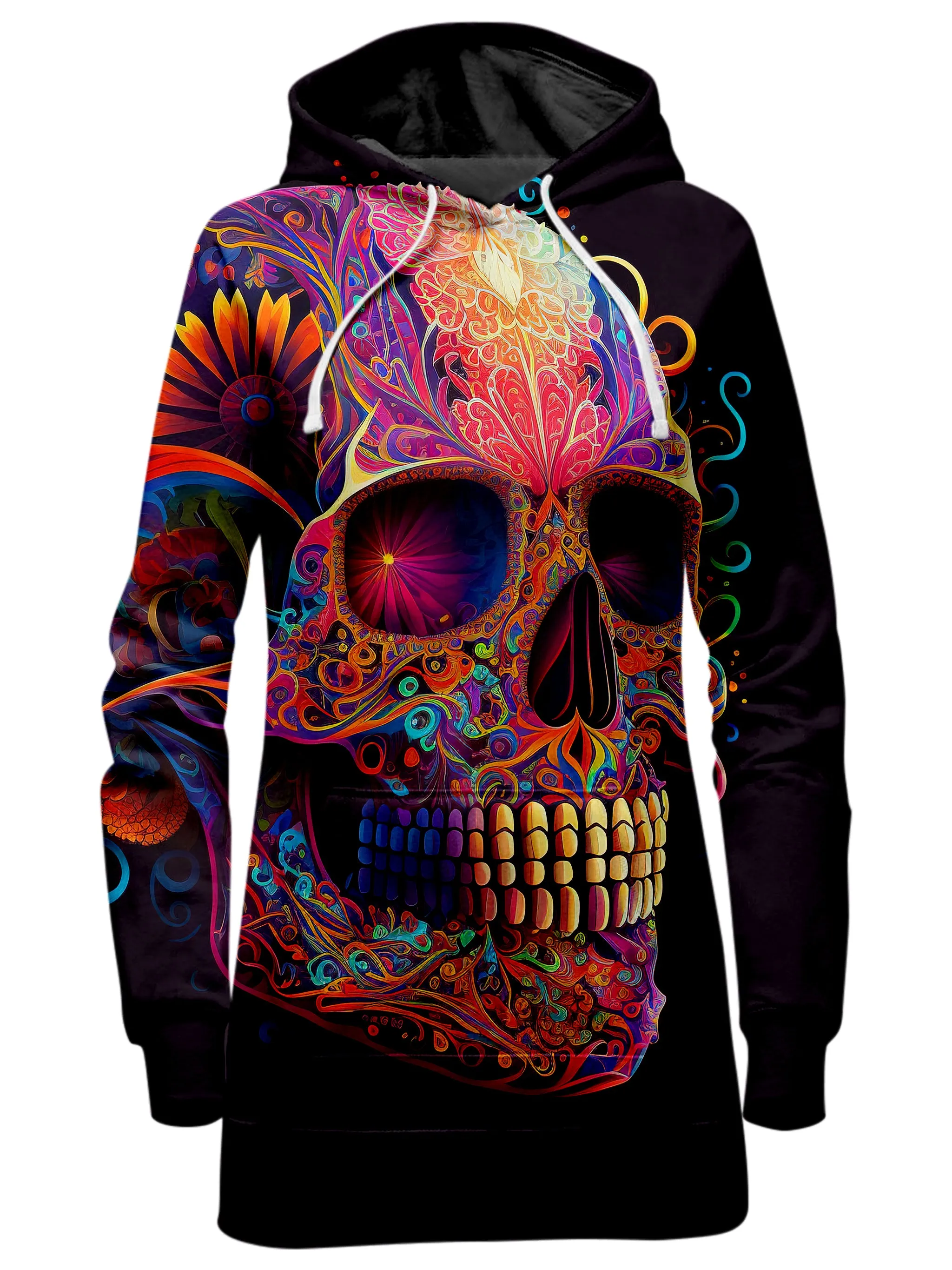 DOTD Skull Hoodie Dress and Leggings Combo sold by iEDM product image thumbnail 2