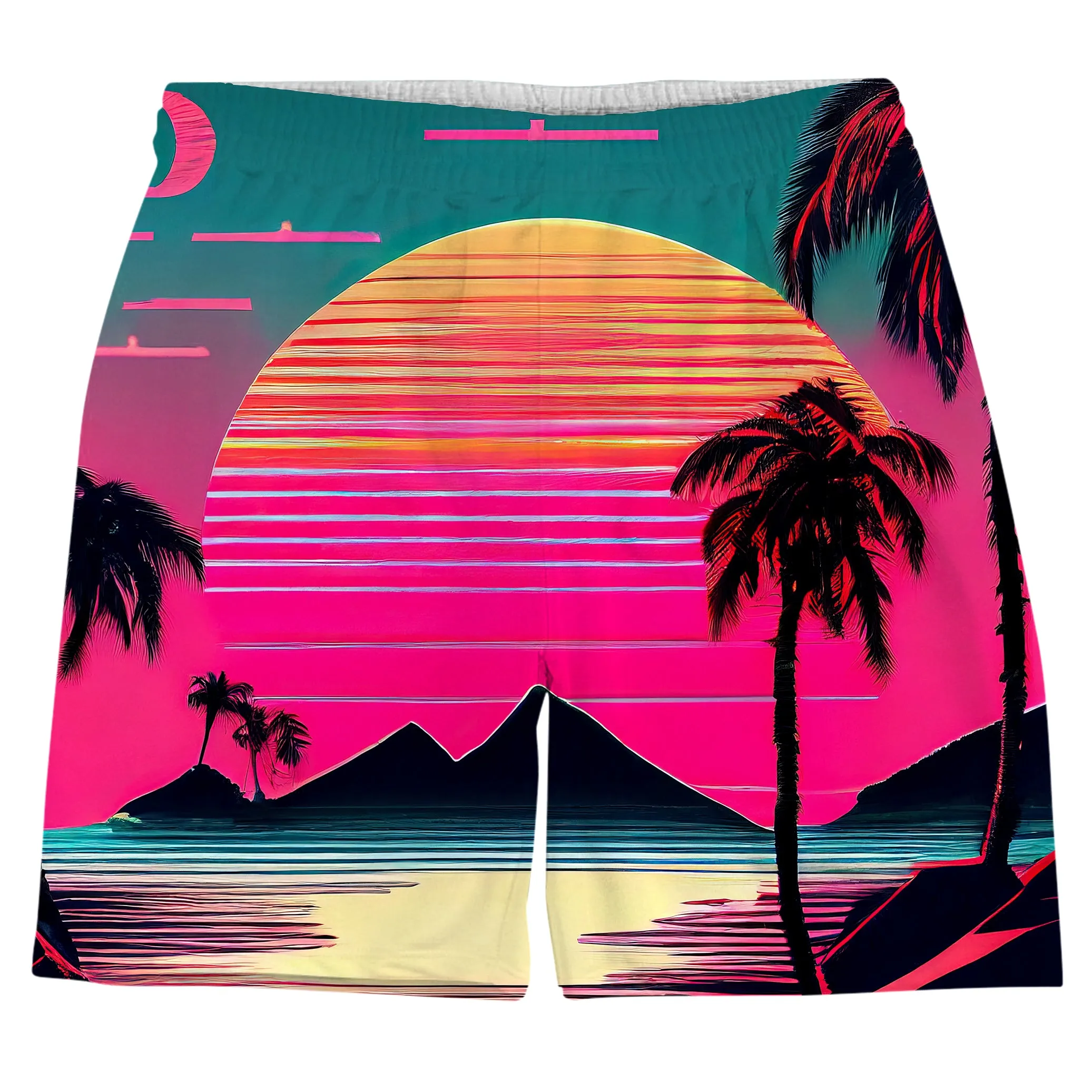 Beach Sunset Men's Tank and Shorts Combo sold by iEDM product image thumbnail 3