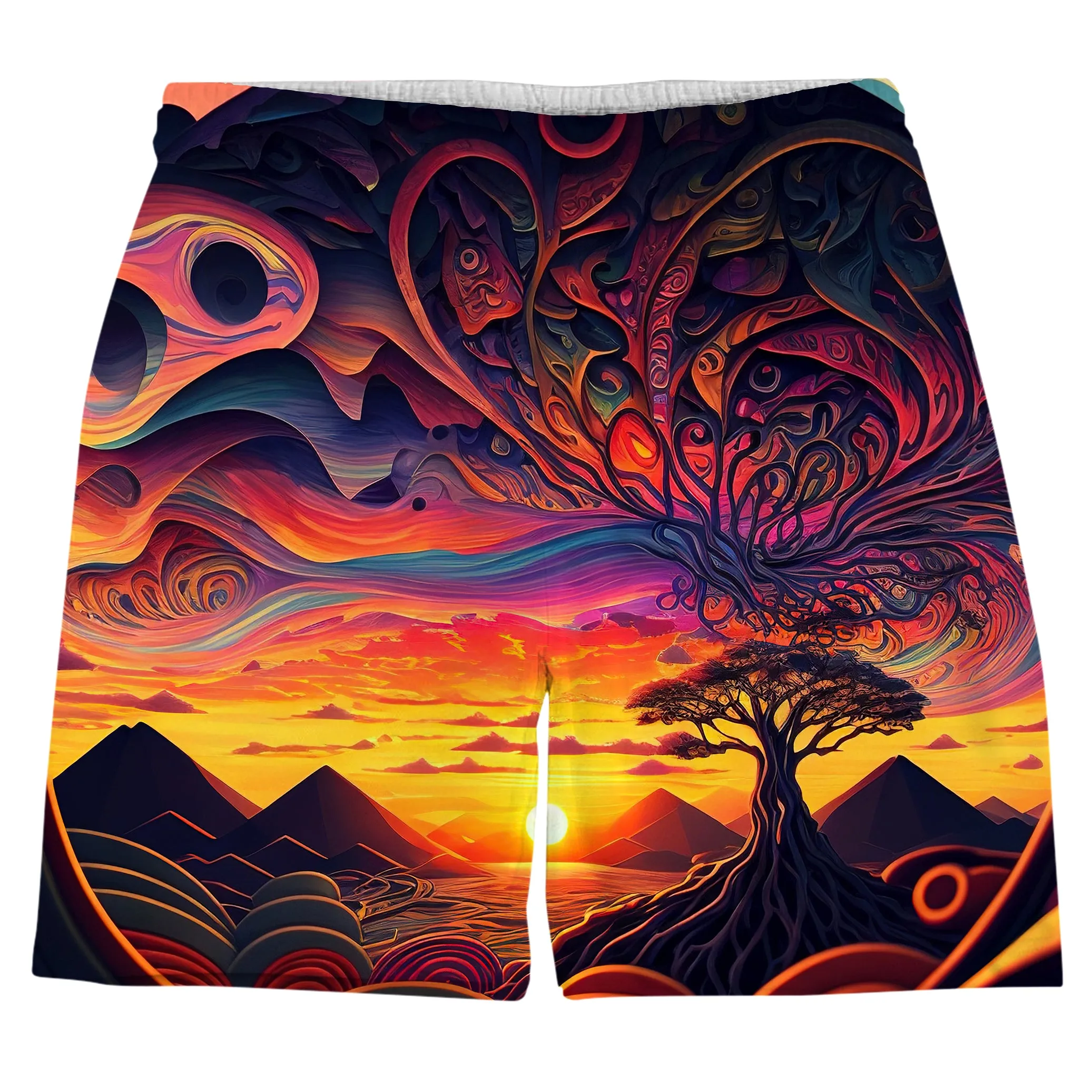 Acid Sunset Men's Tank and Shorts Combo sold by iEDM product image thumbnail 3