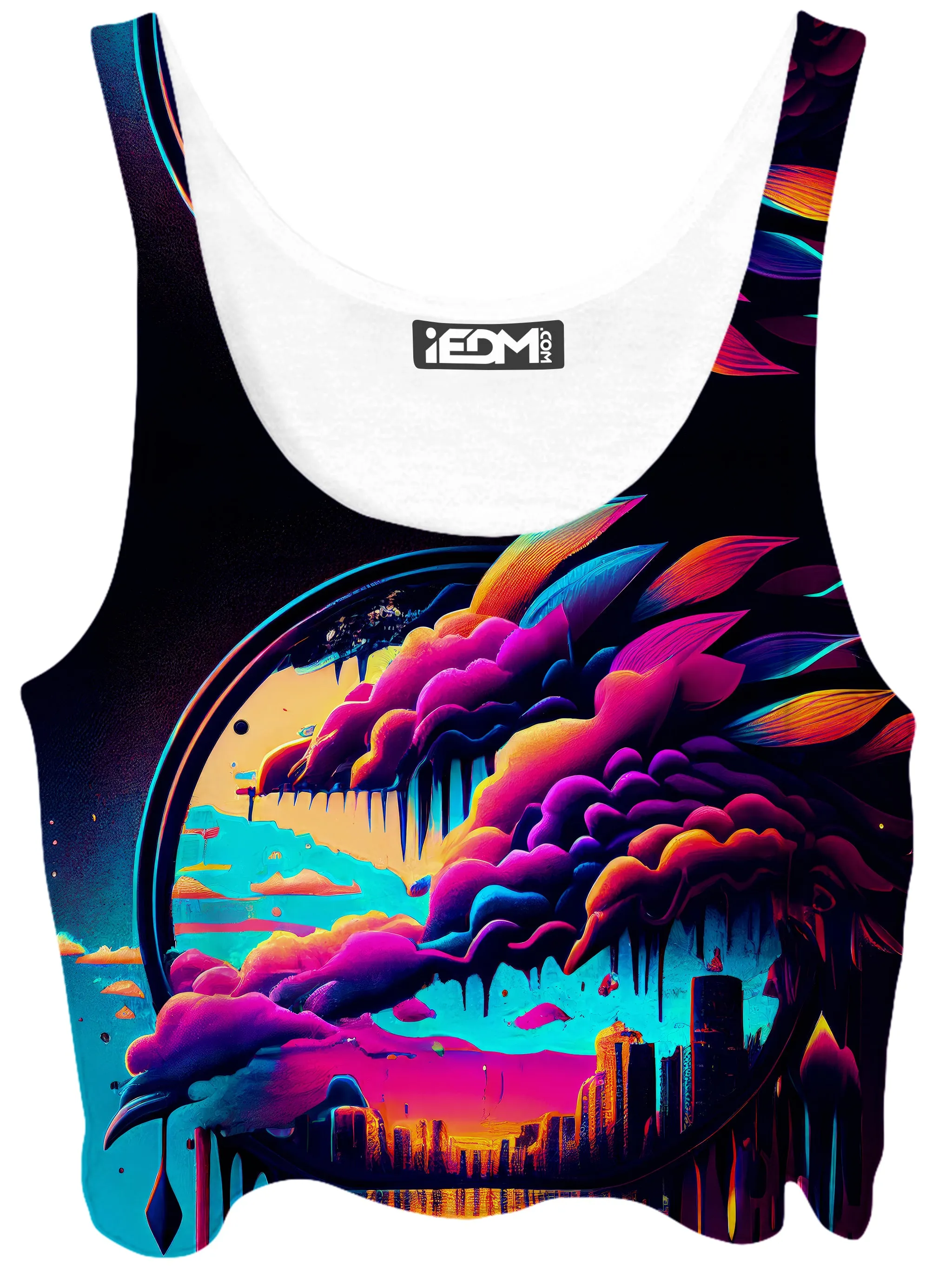 Distant Memory Crop Top and Booty Shorts Combo sold by iEDM product image thumbnail 2