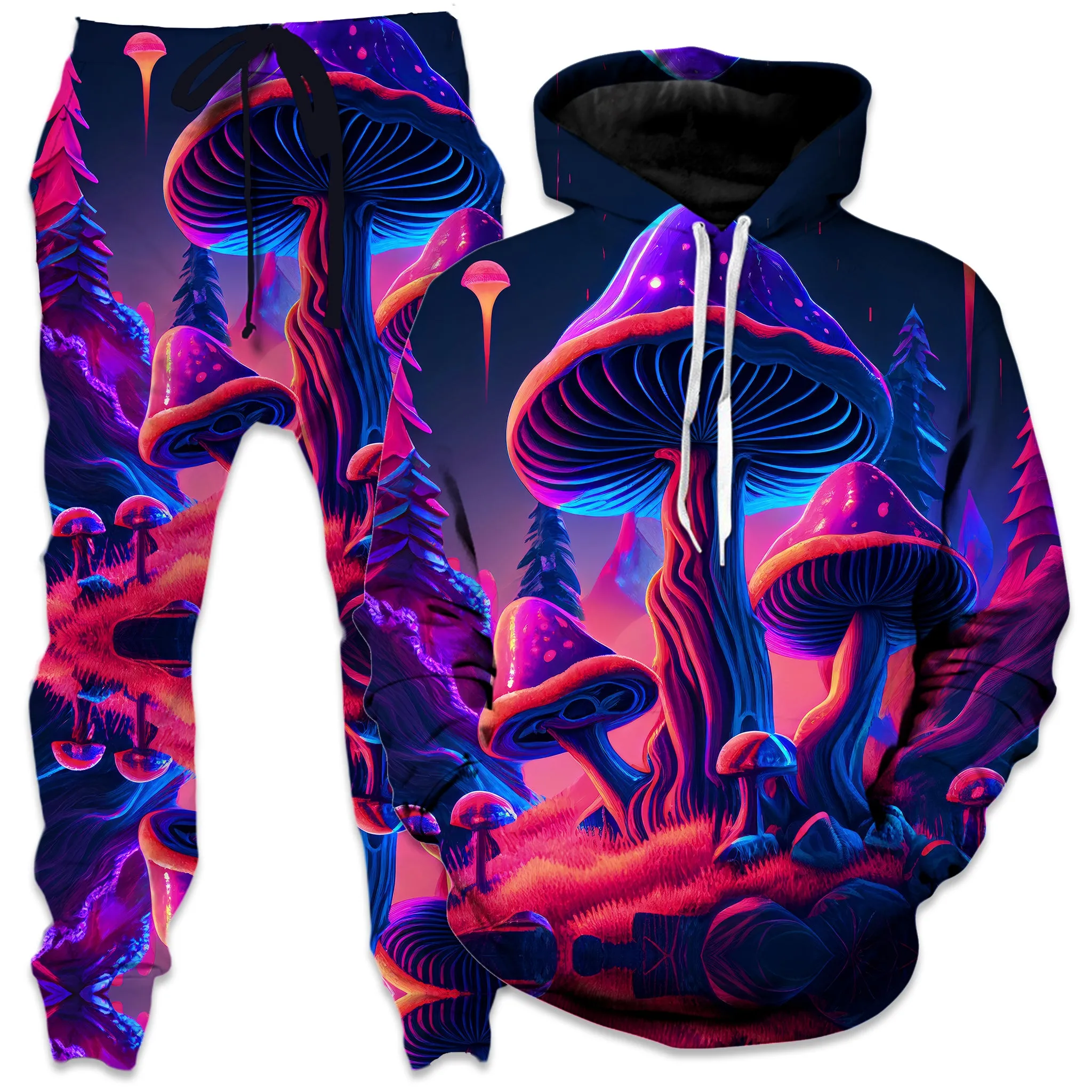 Shroom Trip Hoodie and Joggers Combo sold by iEDM