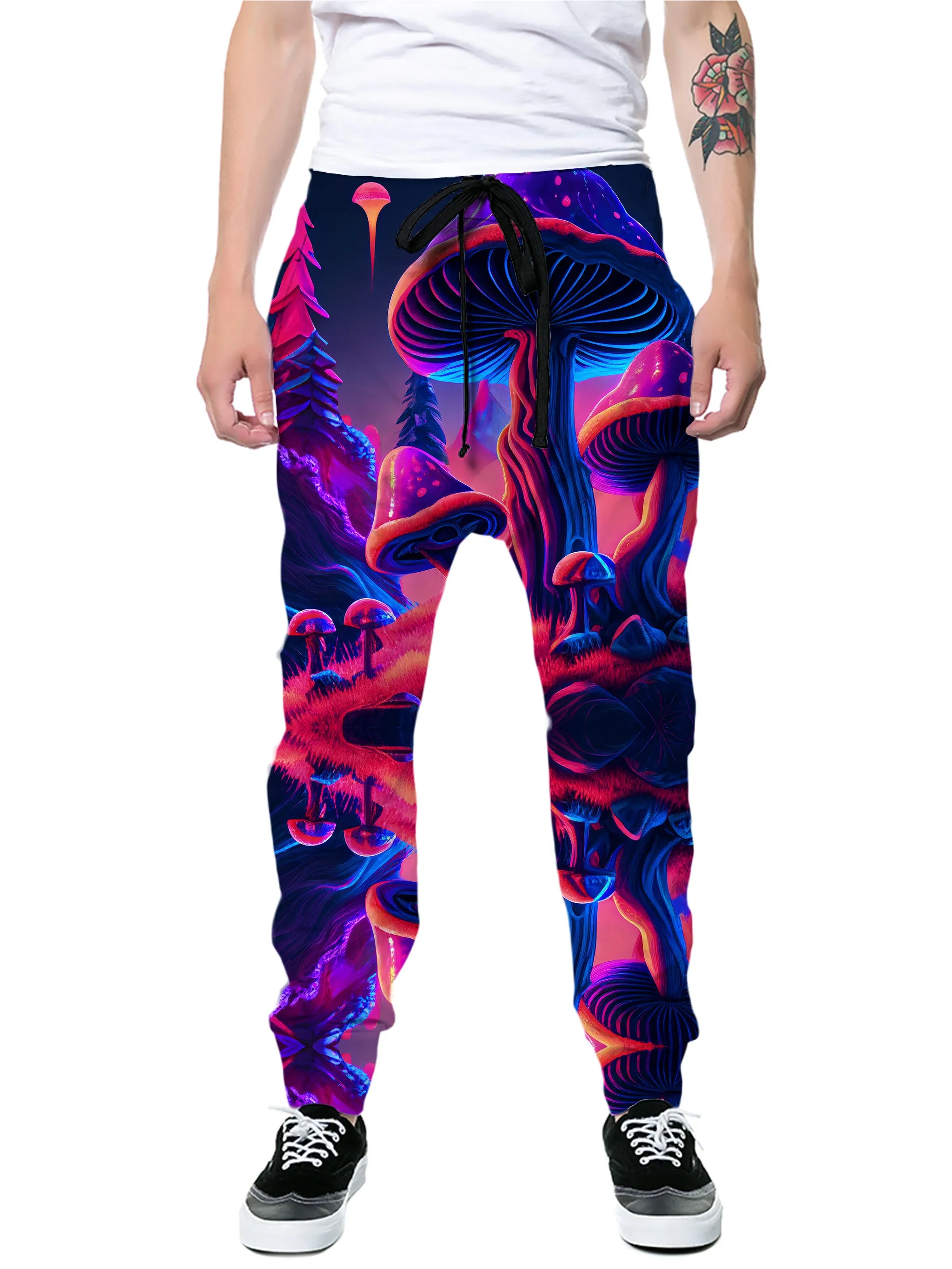 Shroom Trip Zip-Up Hoodie and Joggers Combo sold by iEDM product image thumbnail 3