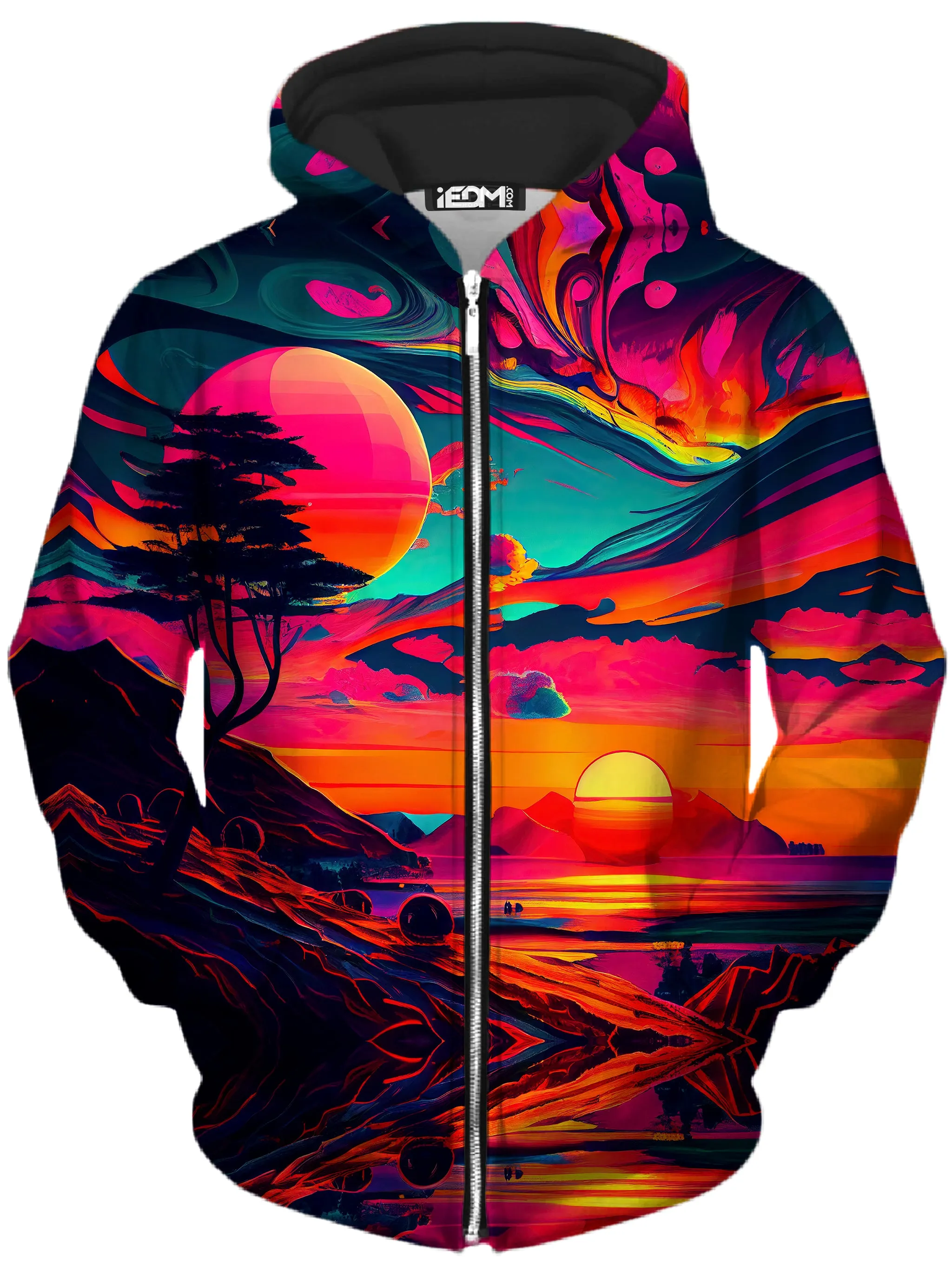 Sunset Melt Zip-Up Hoodie and Joggers Combo sold by iEDM product image thumbnail 2