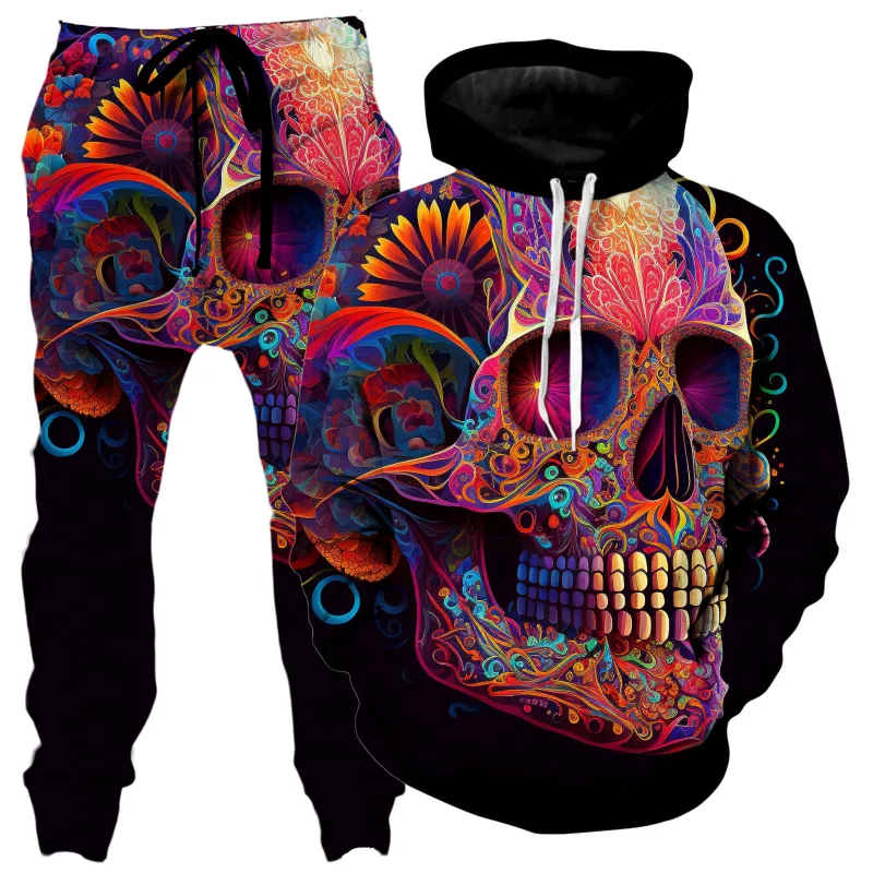 DOTD Skull Hoodie and Joggers Combo sold by iEDM