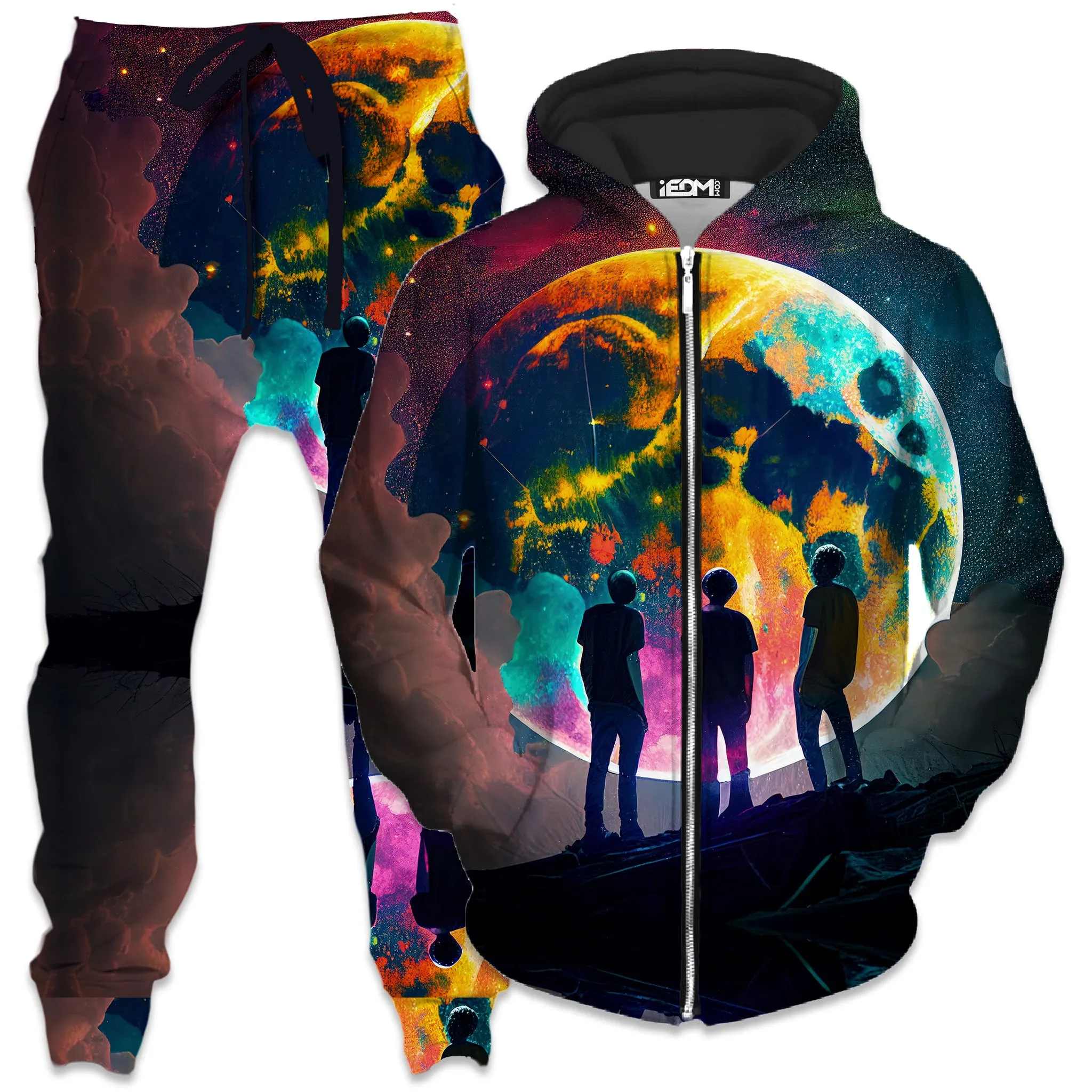 Lost In Space Zip-Up Hoodie and Joggers Combo sold by iEDM