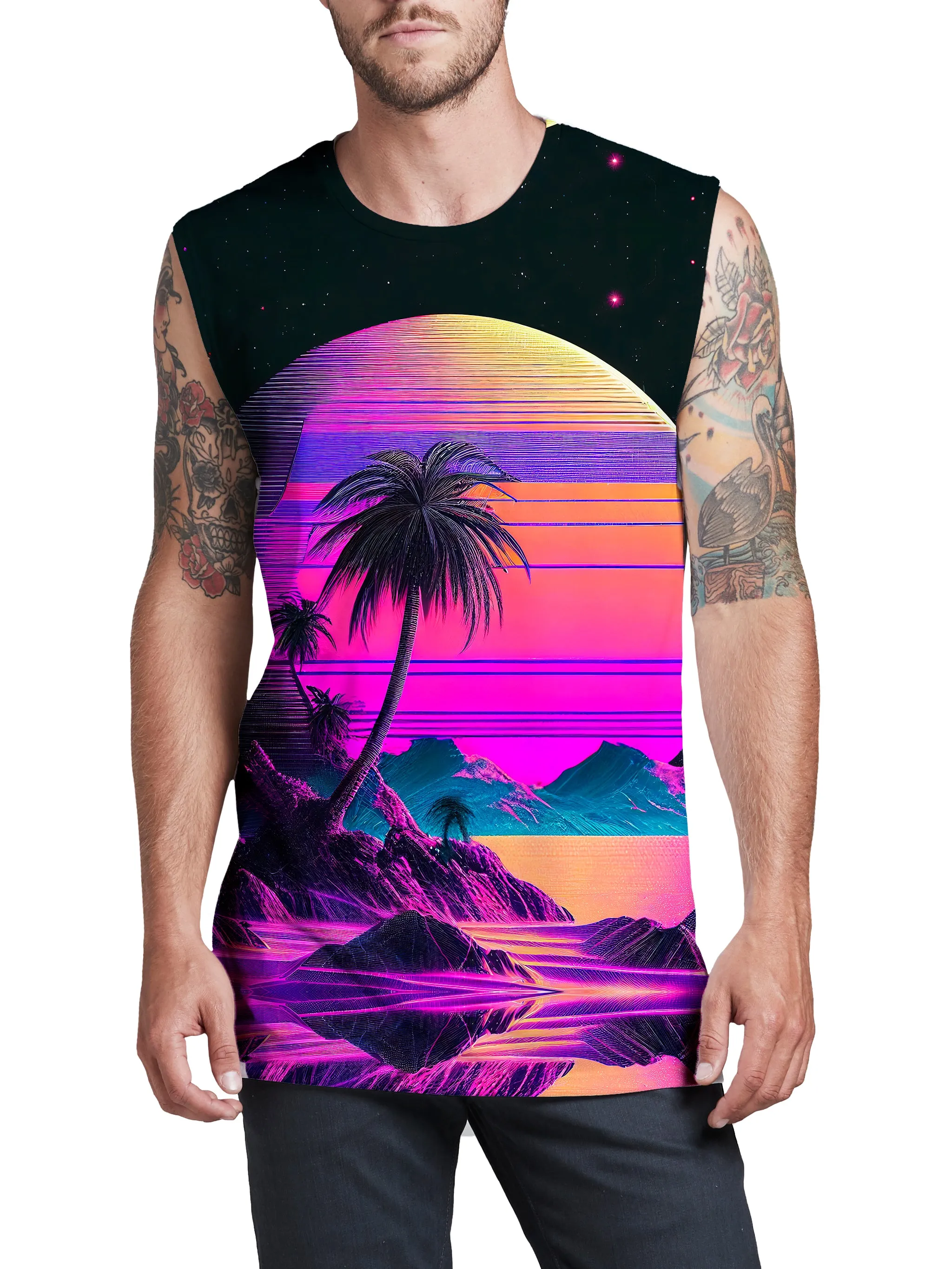 Vapor Solar System Men's Muscle Tank sold by iEDM