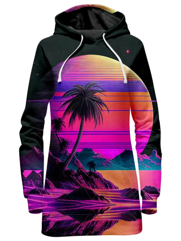 Vapor Solar System Hoodie Dress sold by iEDM