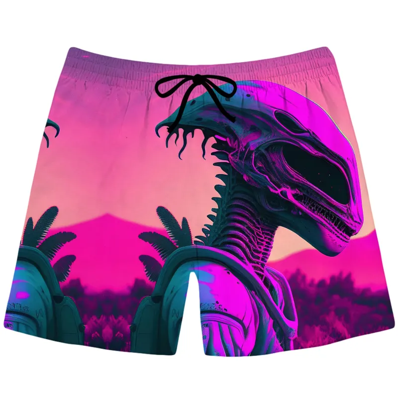 Dawn of a New Age Swim Trunks sold by iEDM