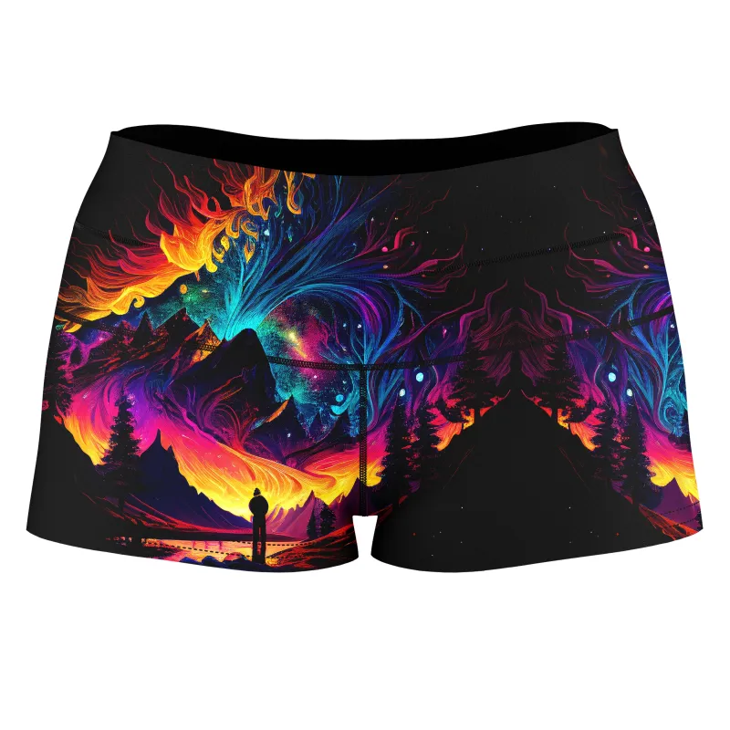 Tundra High-Waisted Women's Shorts sold by iEDM