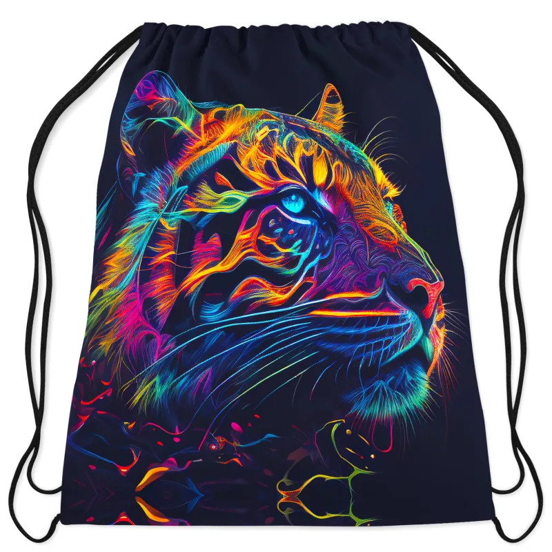 Tigre Realm Drawstring Bag sold by iEDM