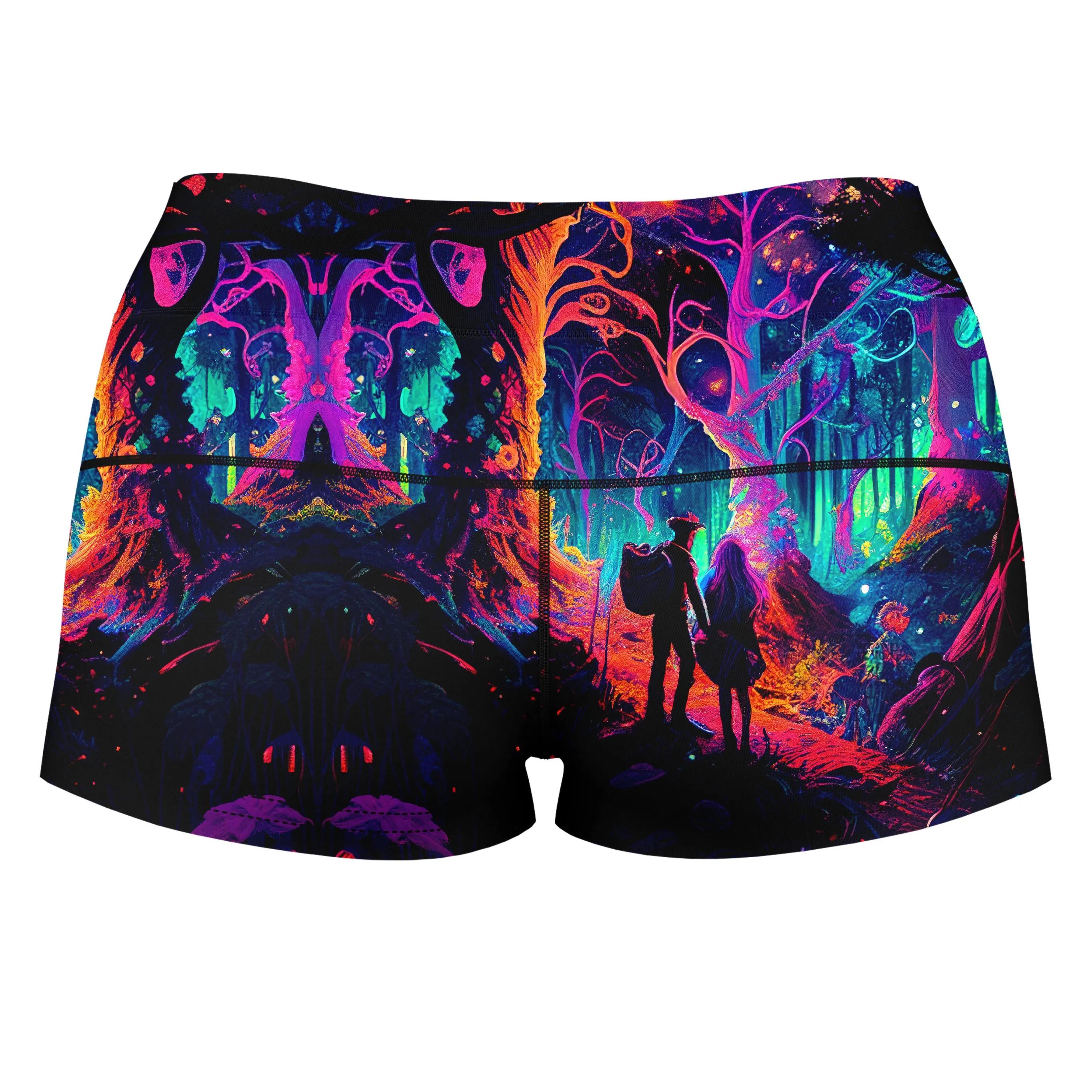 Soulmates High-Waisted Women's Shorts sold by iEDM product image thumbnail 2