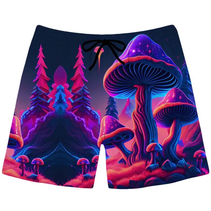 Shroom Trip Swim Trunks sold by iEDM