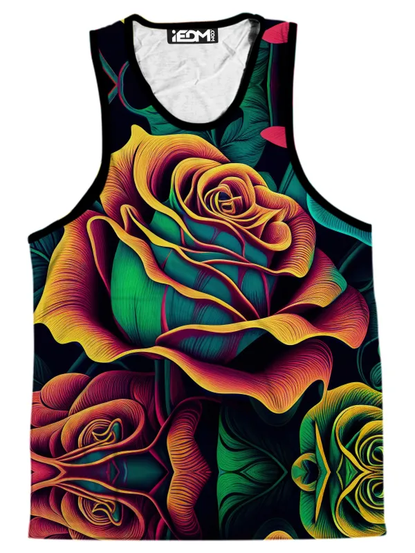 Rosebud Men's Tank sold by iEDM