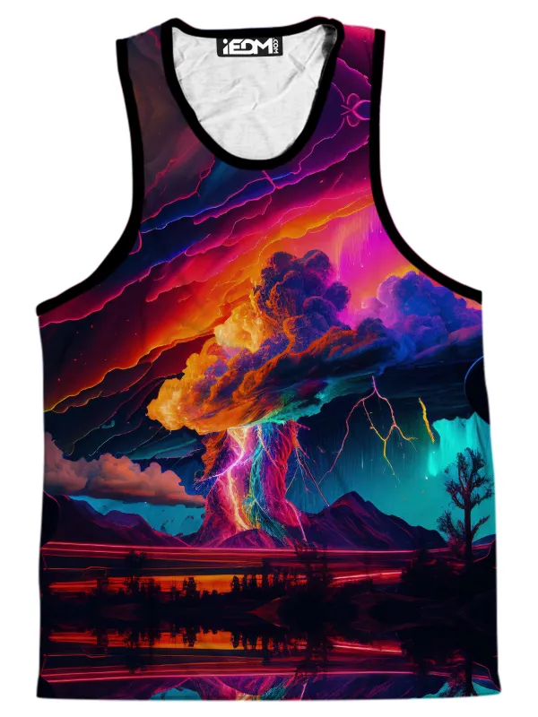 Rainbow Storm Men's Tank sold by iEDM