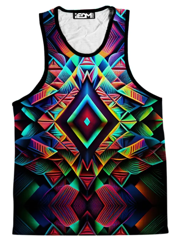 Psychedelic Tribal Men's Tank sold by iEDM