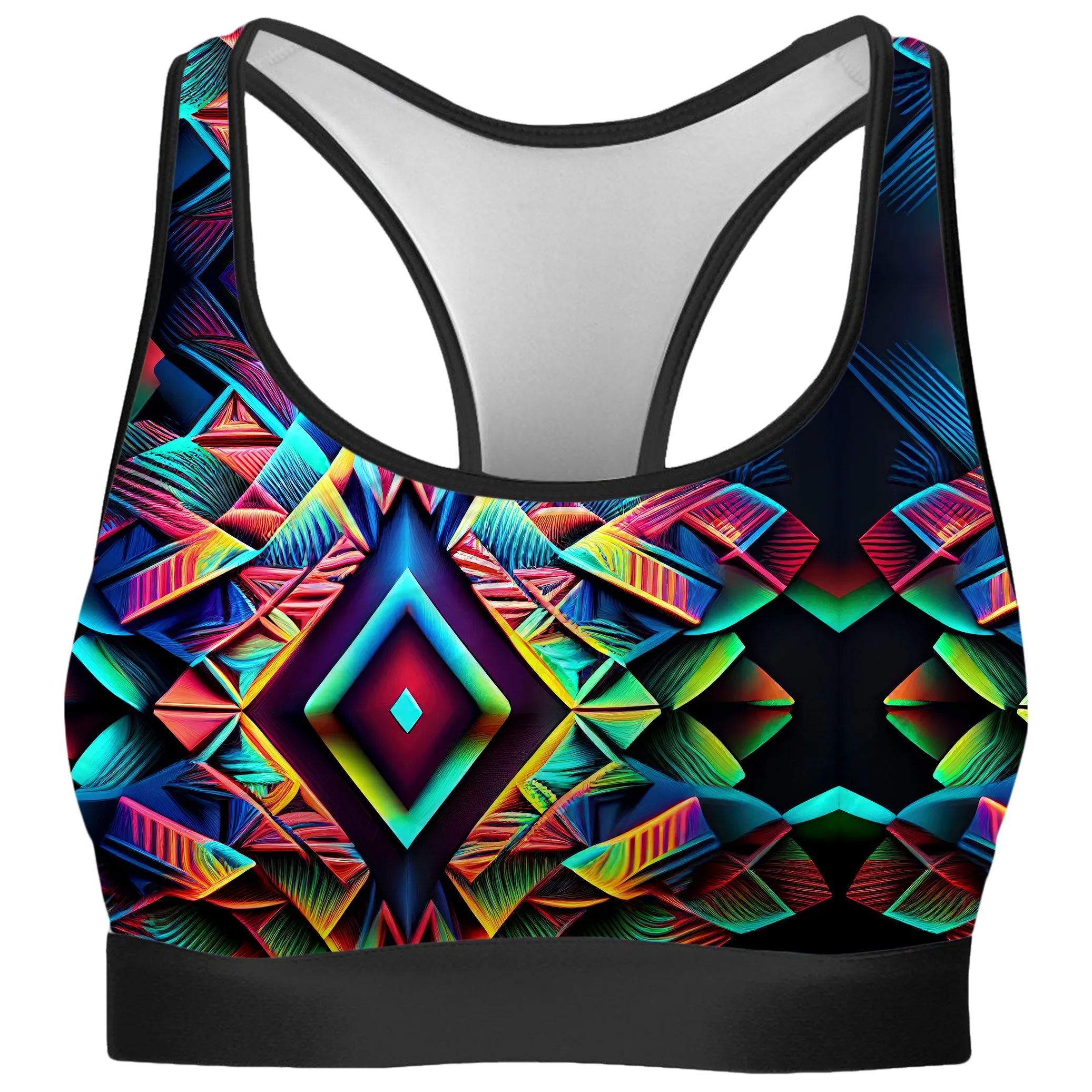 Psychedelic Tribal Rave Bra sold by iEDM