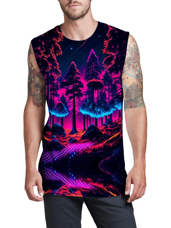 Neon Forest Men's Muscle Tank sold by iEDM