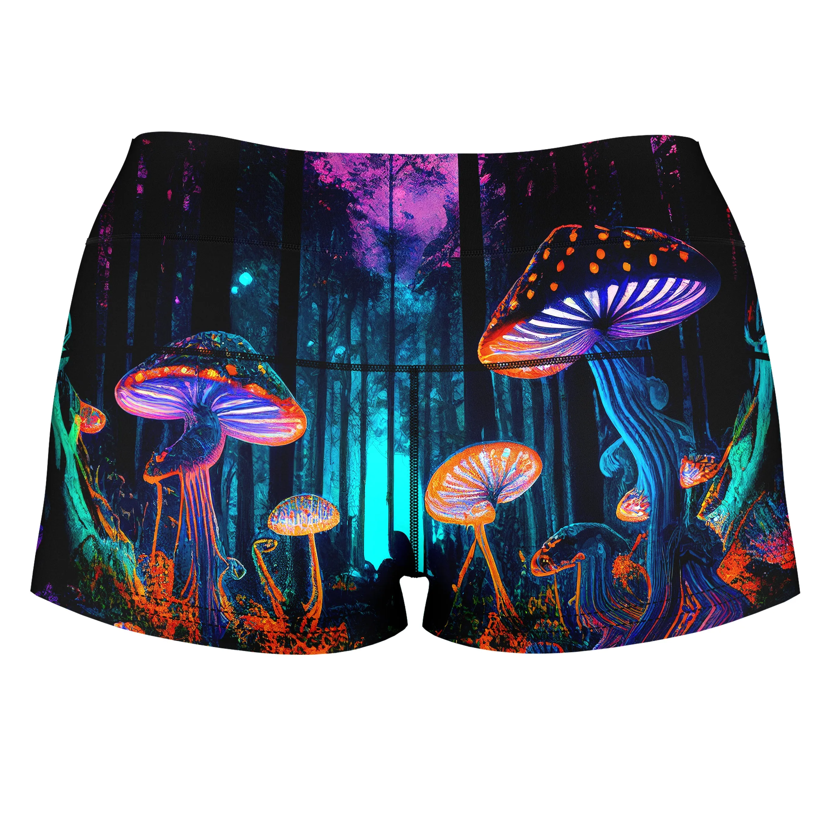 Natures Medicine High-Waisted Women's Shorts sold by iEDM product image thumbnail 2