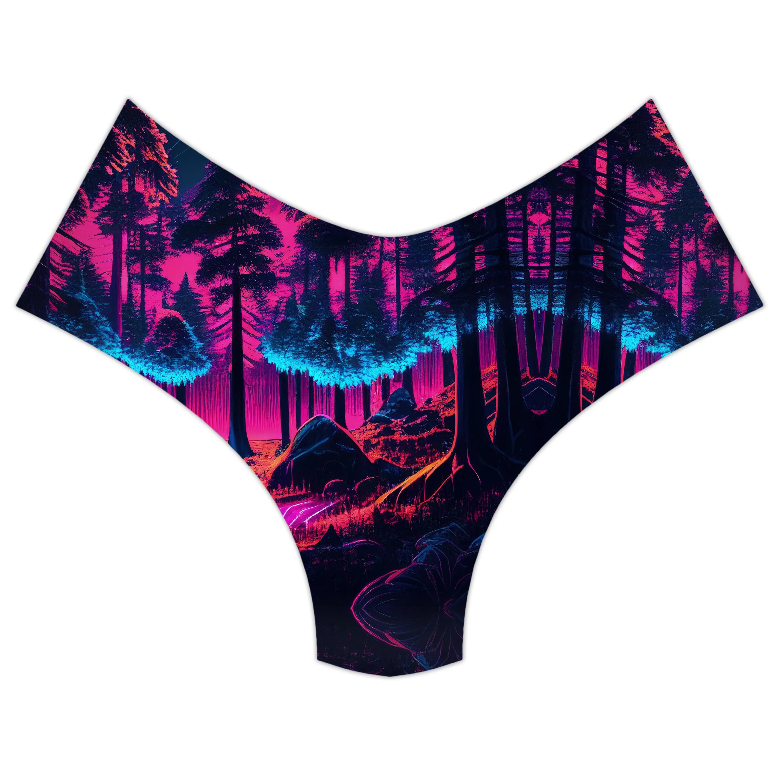 Neon Forest Booty Shorts sold by iEDM product image thumbnail 3