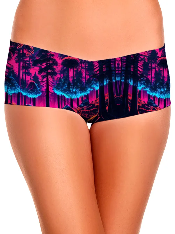 Neon Forest Booty Shorts sold by iEDM