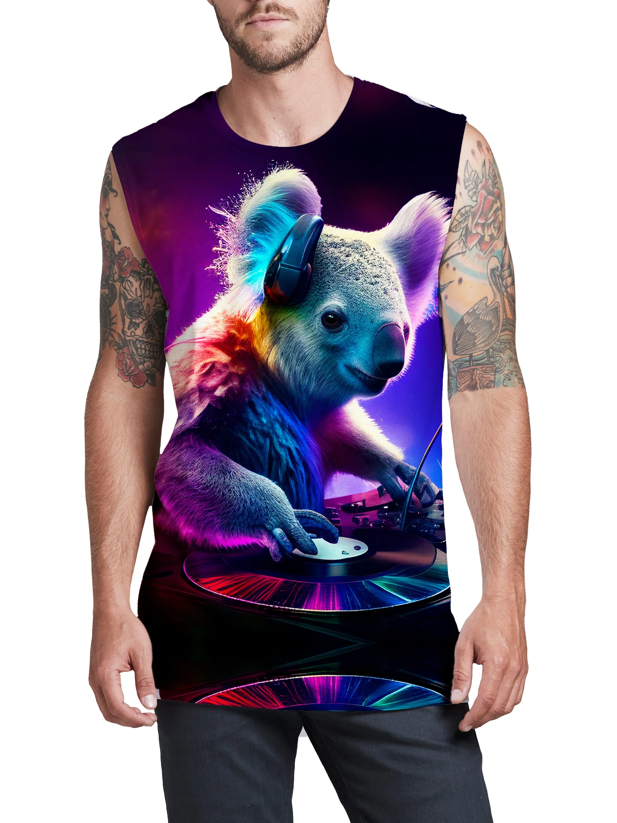 Koala Beats Men's Muscle Tank sold by iEDM
