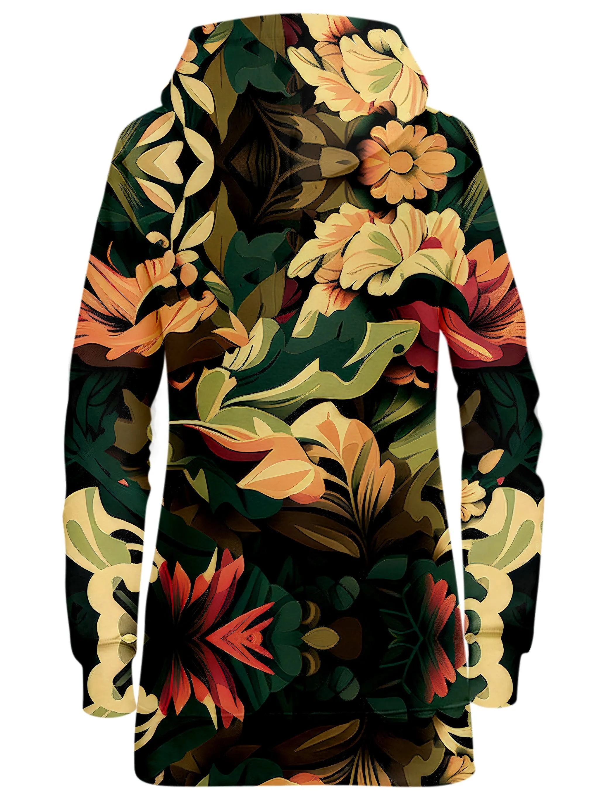 Floral Camo Hoodie Dress sold by iEDM product image thumbnail 2
