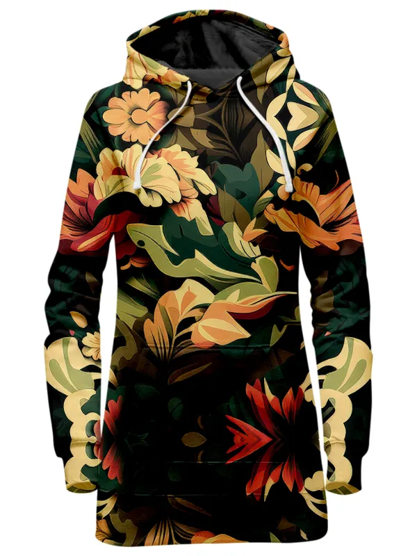 Floral Camo Hoodie Dress sold by iEDM
