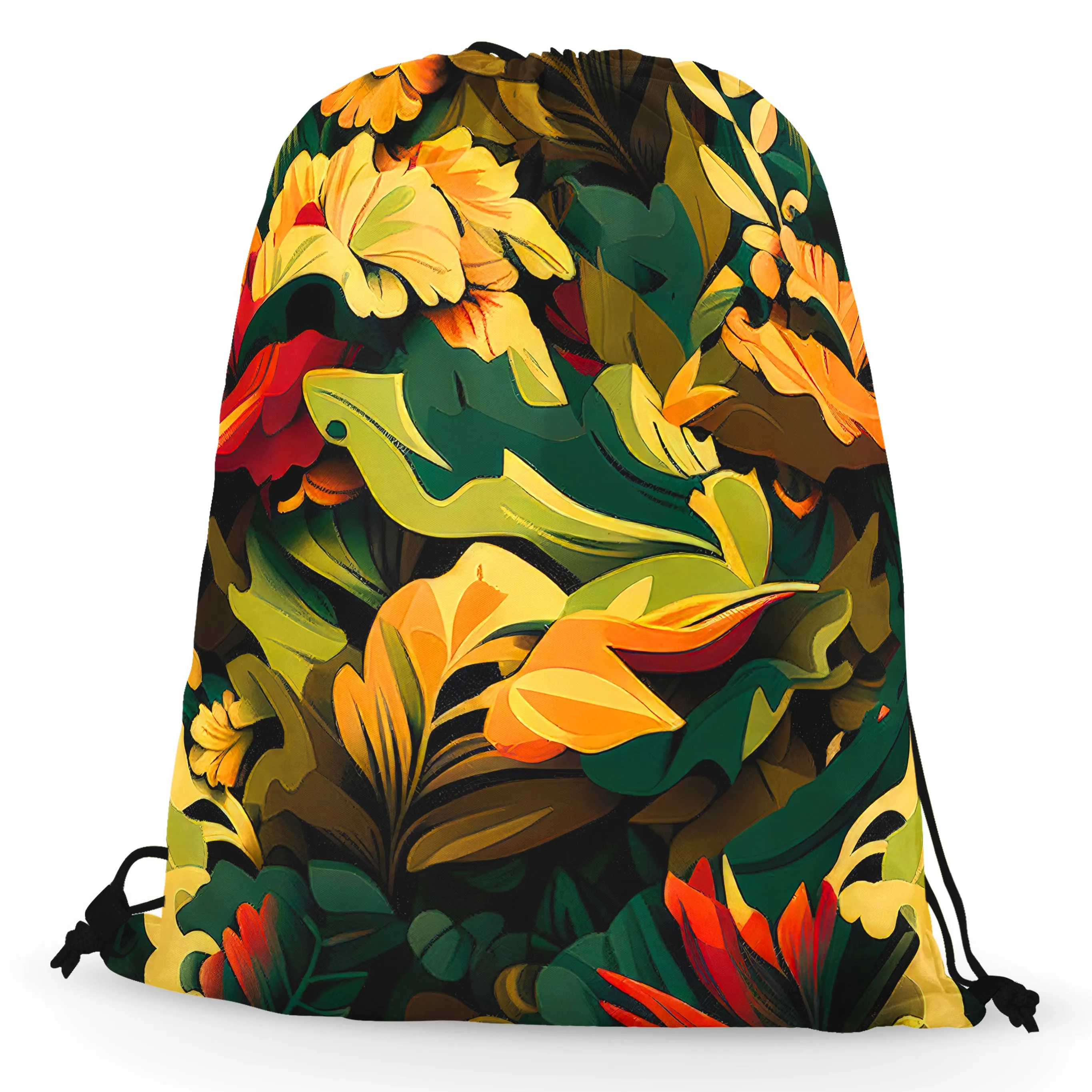 Floral Camo Drawstring Bag sold by iEDM product image thumbnail 2