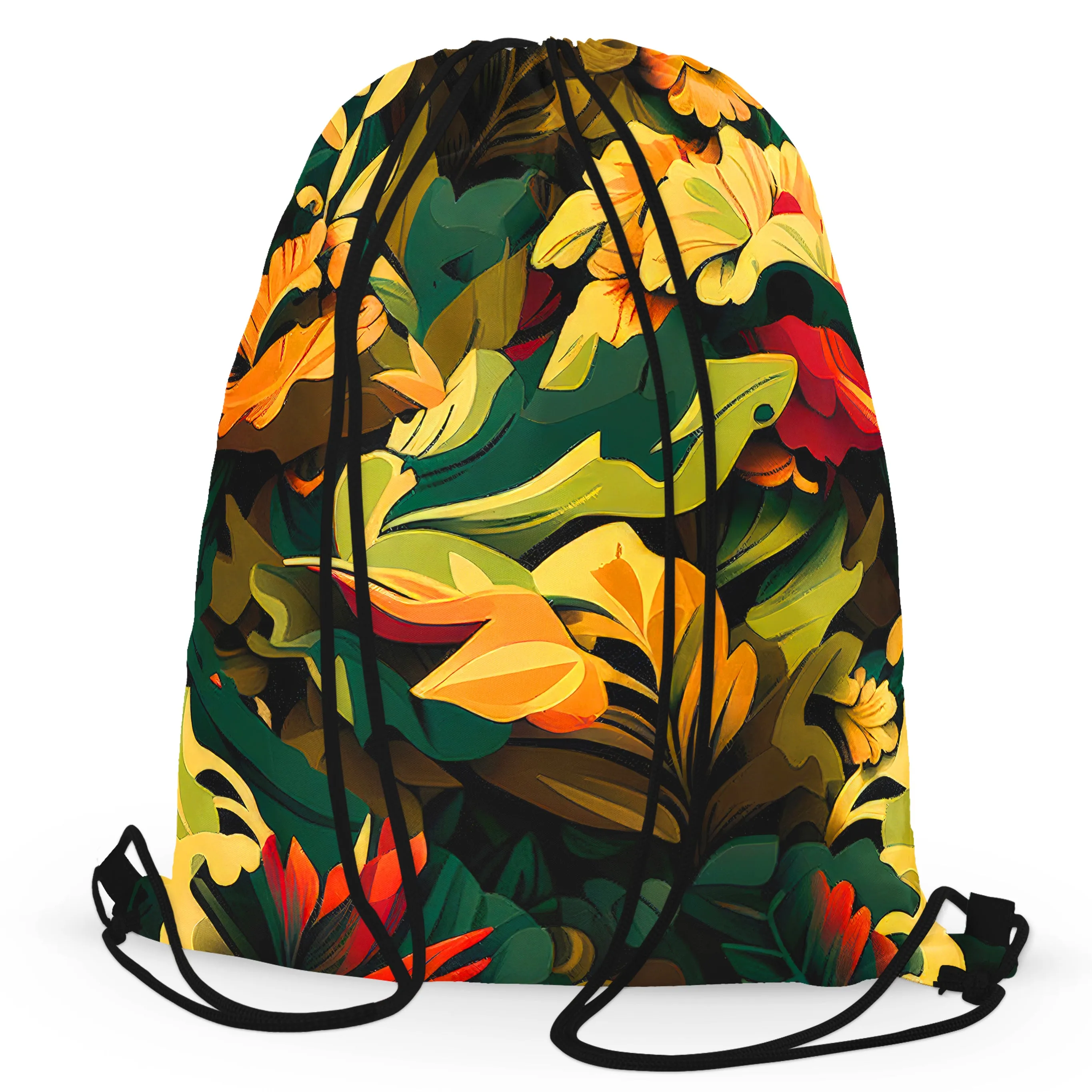 Floral Camo Drawstring Bag sold by iEDM product image thumbnail 3
