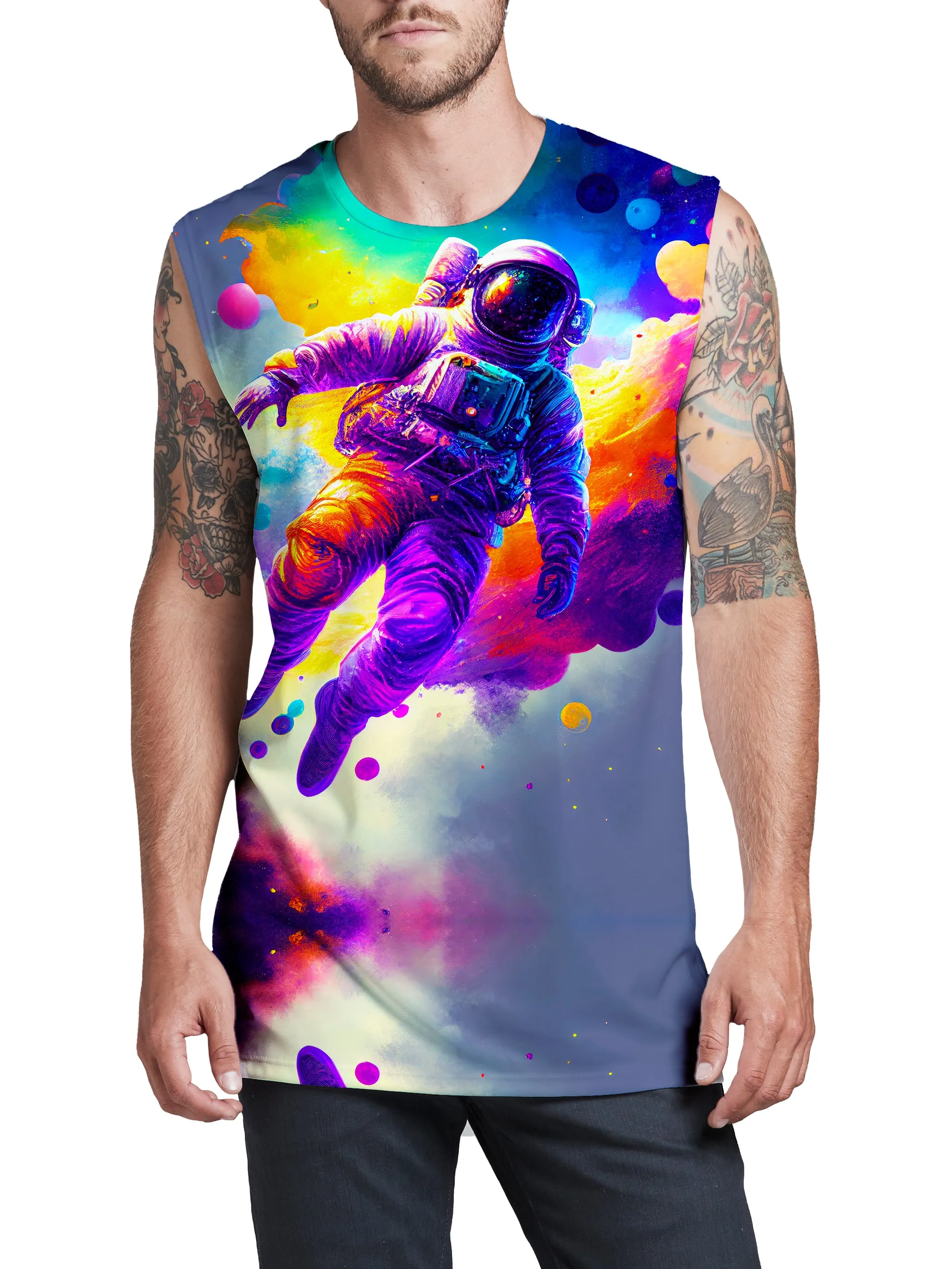Floating Away Men's Muscle Tank sold by iEDM