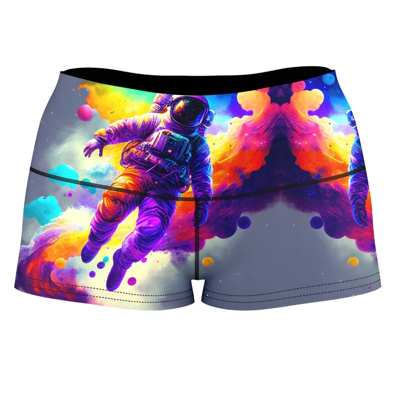 Floating Away High-Waisted Women's Shorts sold by iEDM