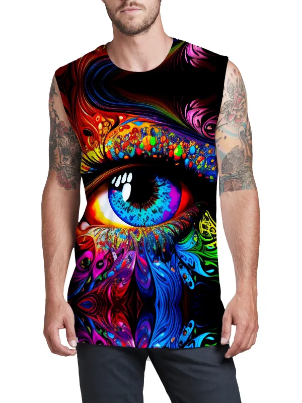 Window to the Soul Men's Muscle Tank sold by iEDM