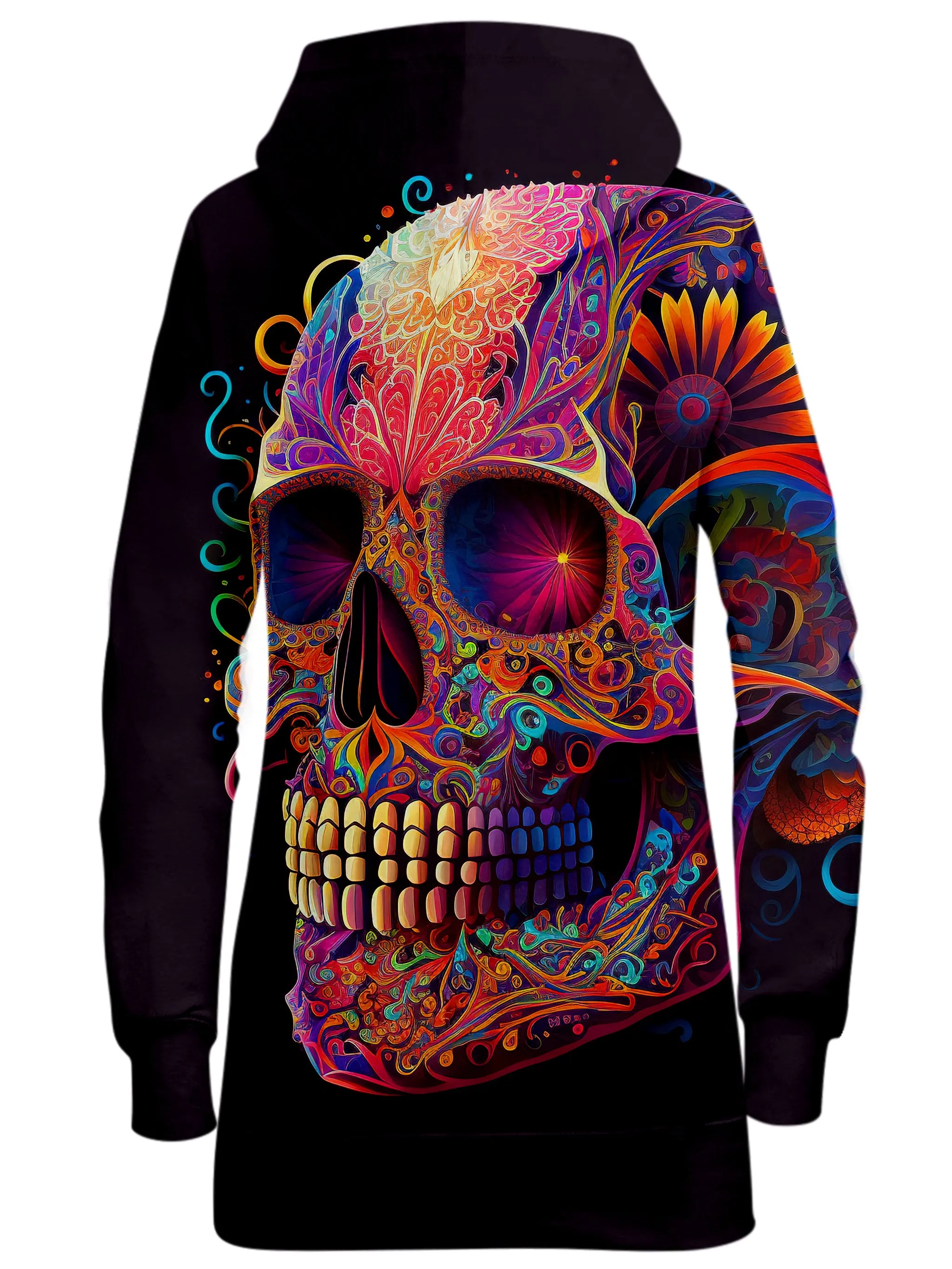 DOTD Skull Hoodie Dress sold by iEDM product image thumbnail 2