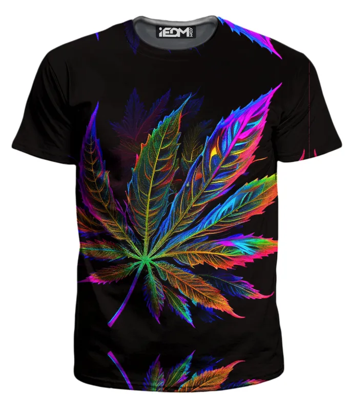 Blacklight Weed Men's T-Shirt sold by iEDM