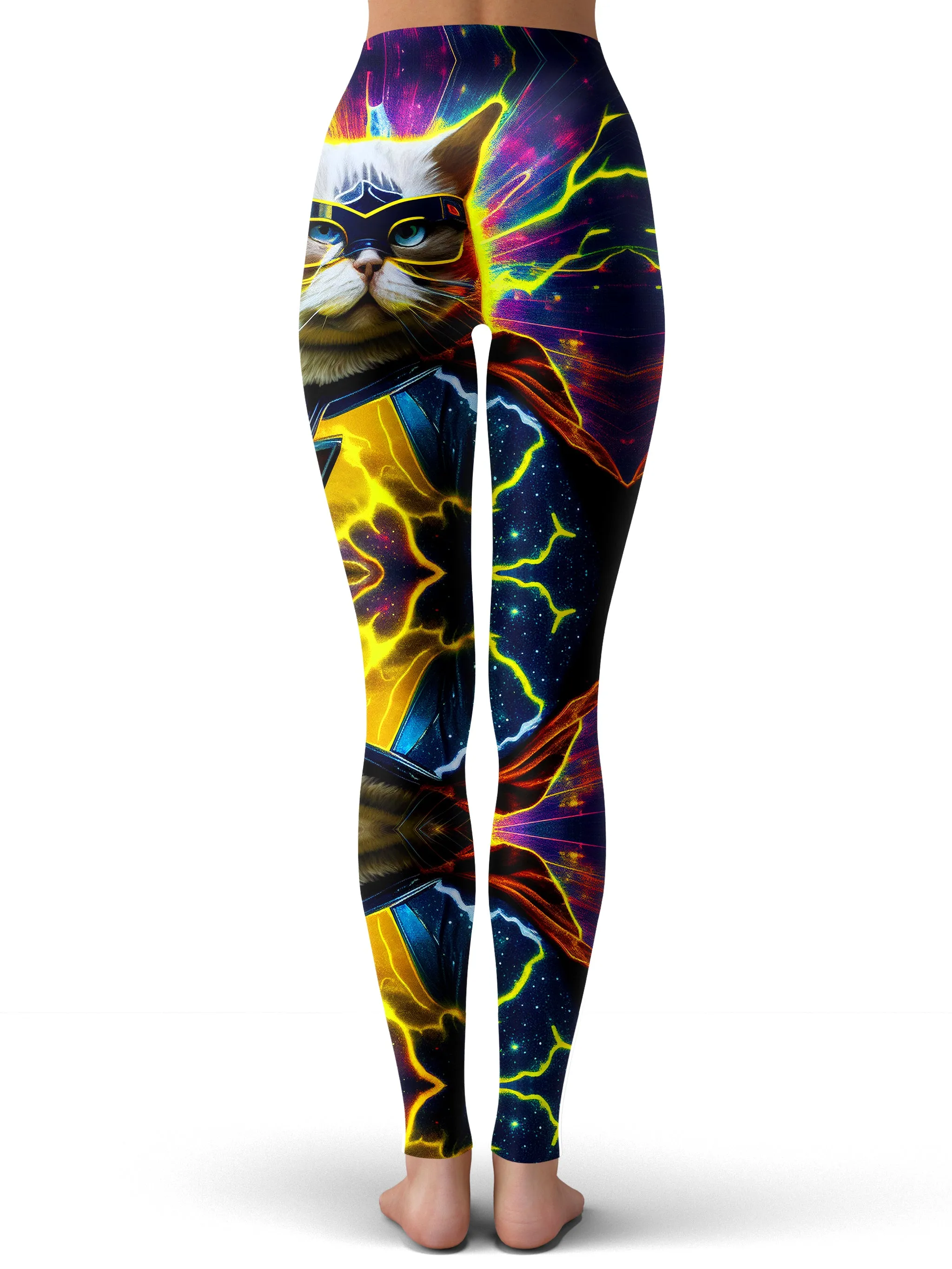 Cat Hero Leggings sold by iEDM product image thumbnail 3