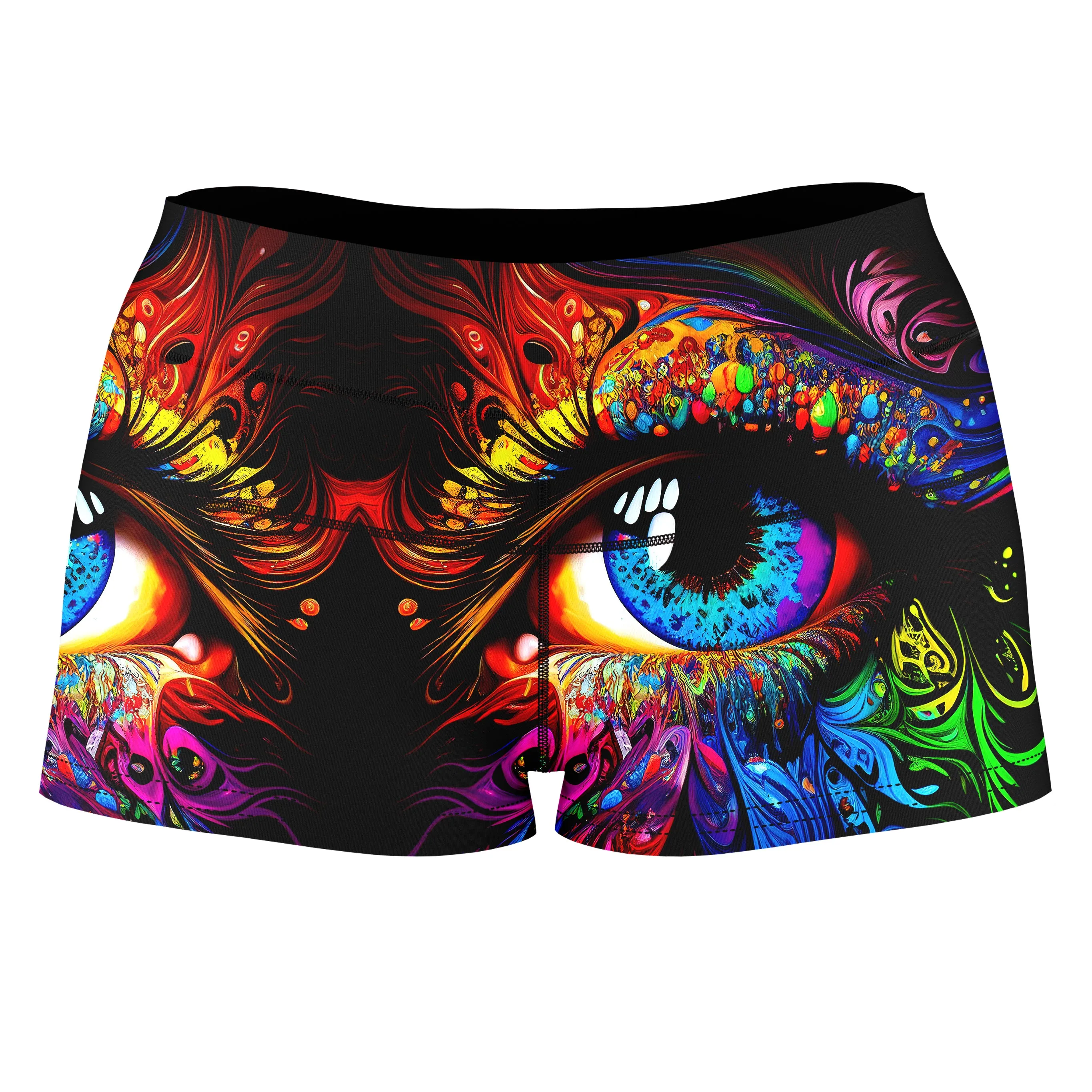 Window to the Soul High-Waisted Women's Shorts sold by iEDM