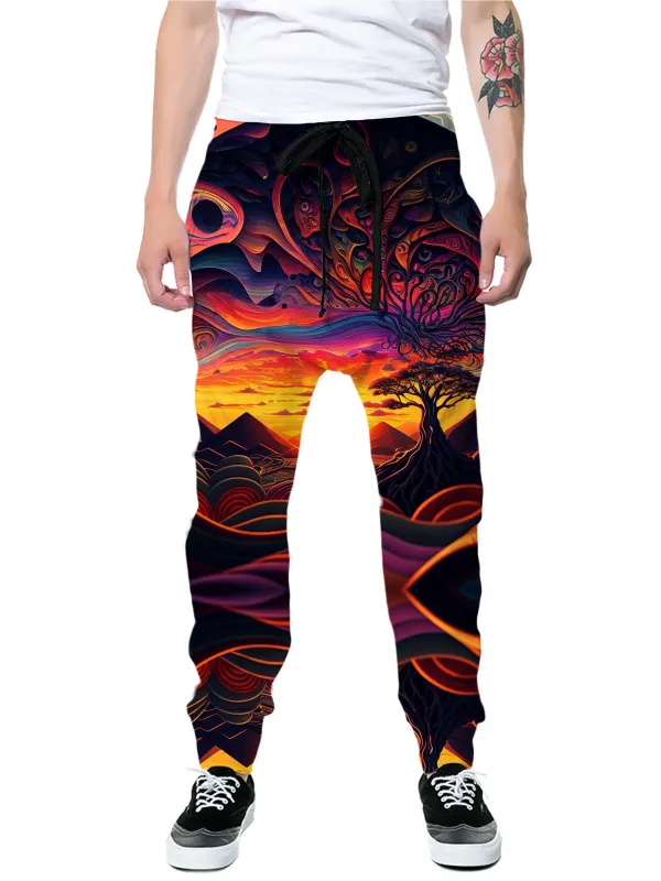 Acid Sunset Joggers sold by iEDM