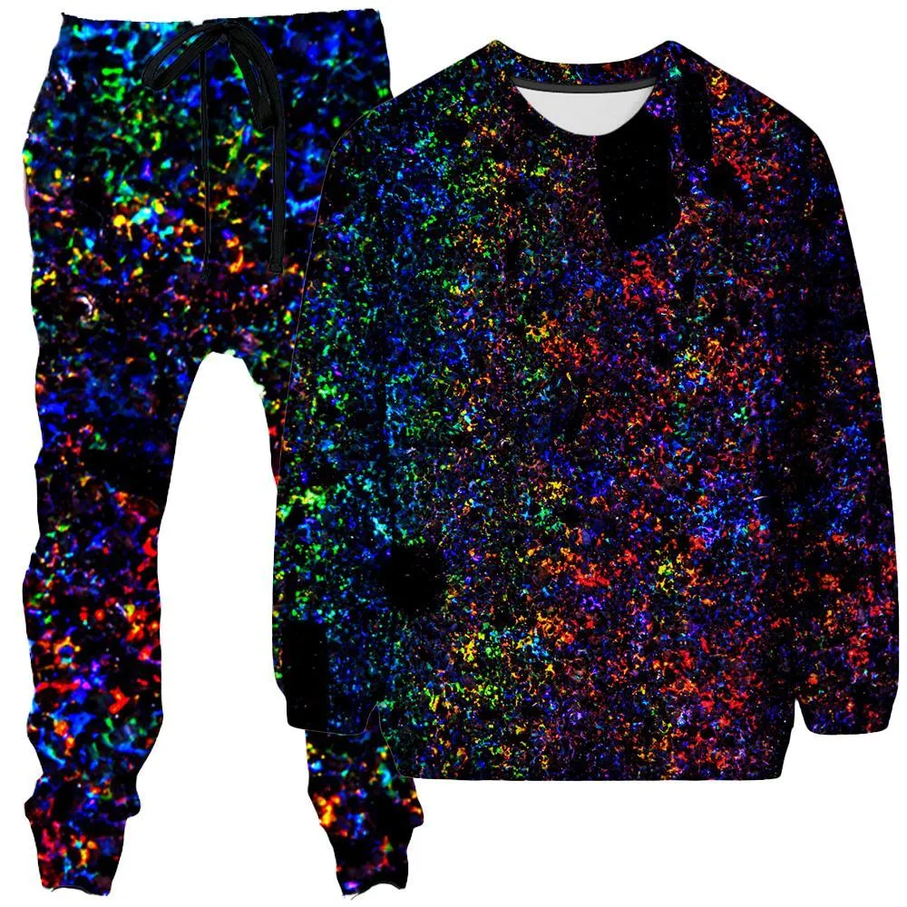 Lightning Rainbow Sweatshirt and Joggers Combo sold by iEDM