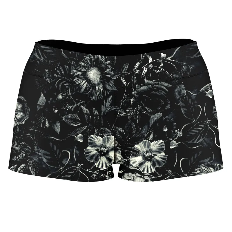 Darkness High-Waisted Women's Shorts sold by iEDM