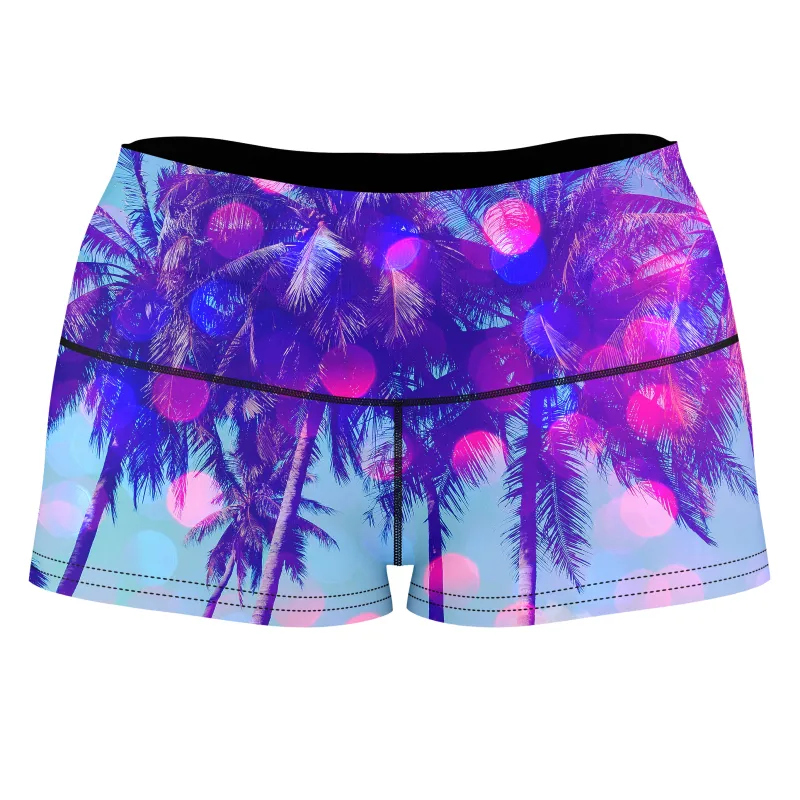 The Strip High-Waisted Women's Shorts made by iEDM