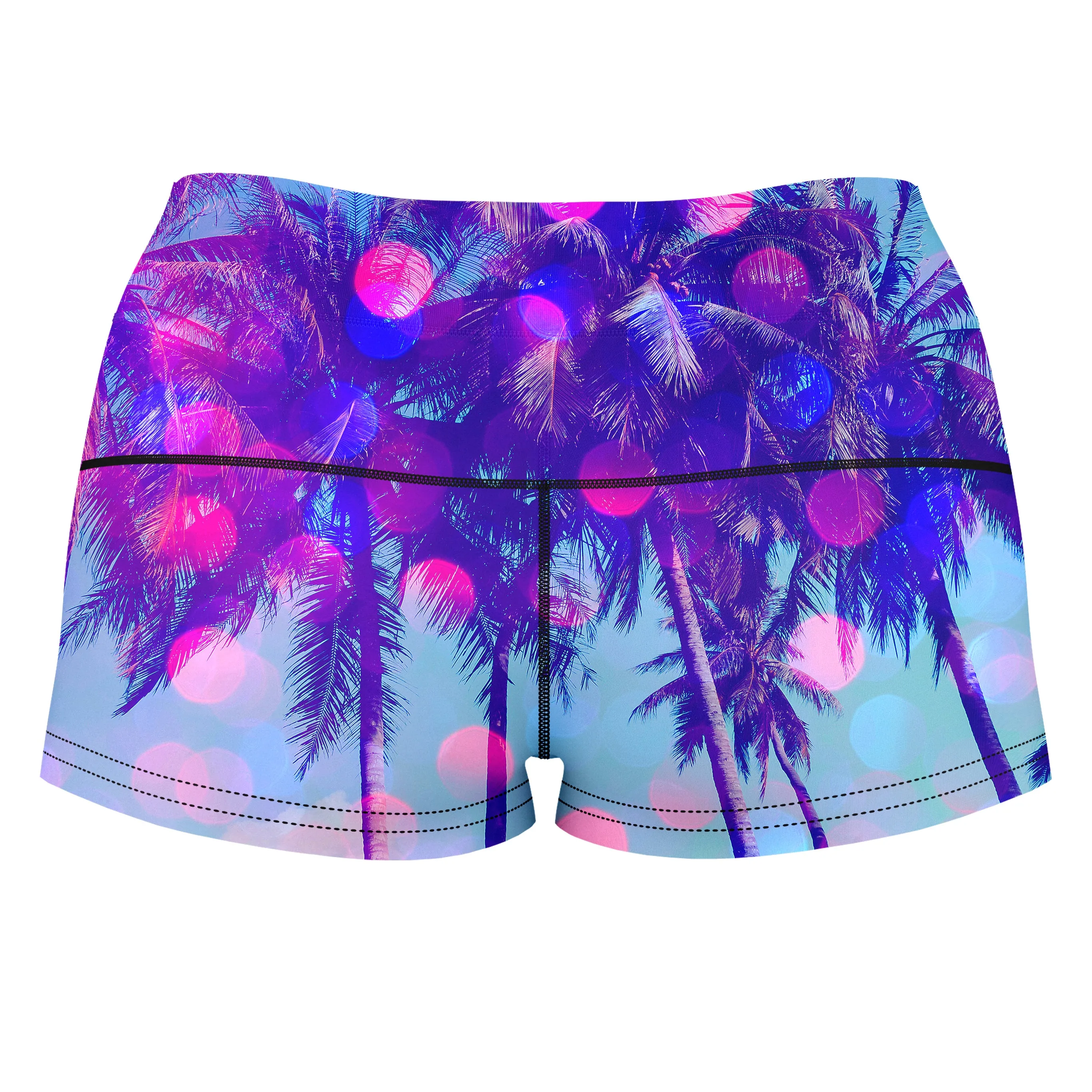 The Strip High-Waisted Women's Shorts sold by iEDM product image thumbnail 2