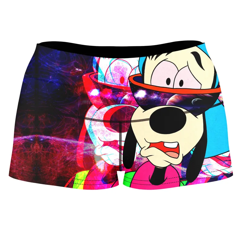 Space Goof High-Waisted Women's Shorts sold by iEDM