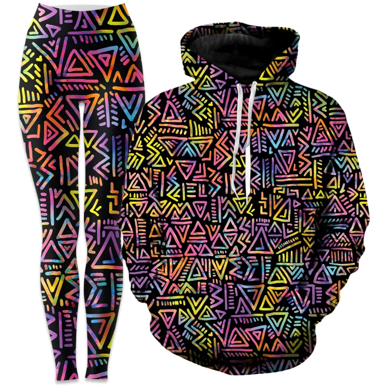Tribe Vibe Hoodie and Leggings Combo sold by iEDM