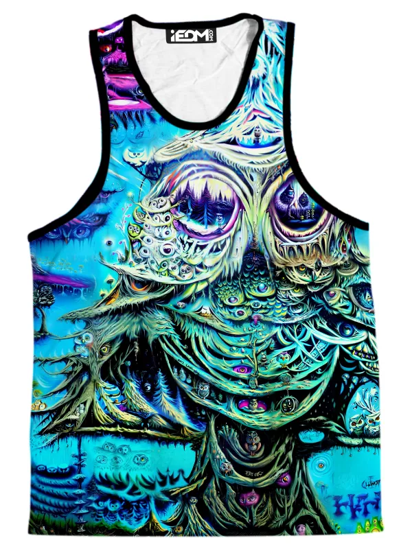 Owl Nest Men's Tank sold by iEDM